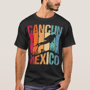 Cancun Mexico Travel Scuba Diving Vacation Vintage T-Shirt