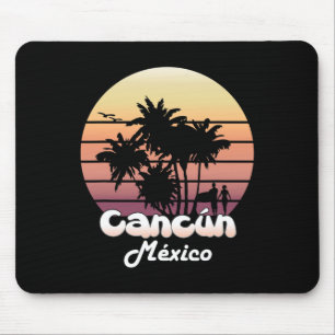 Cancun Mexico Tropical Vacation Souvenir Summer Gi Mouse Pad