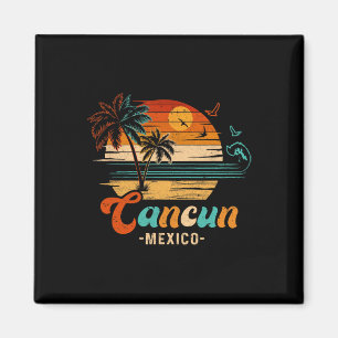 Cancun Mexico Vacation 2025 Matching Family Group Magnet