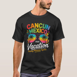 Cancun Mexico Vacation Beach 2025 Trip Group Squad T-Shirt