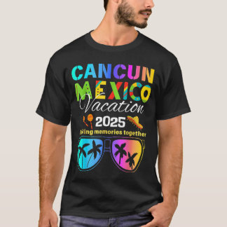 Cancun Mexico Vacation Beach 2025 Trip Group Squad T-Shirt
