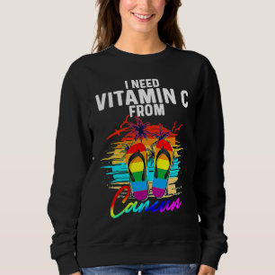 Cancun Mexico Vacation Beach Matching Family Group Sweatshirt