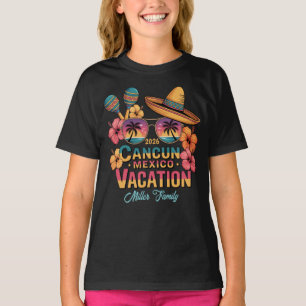Cancun Mexico Vacation Beach Trip Tropical Summer T-Shirt