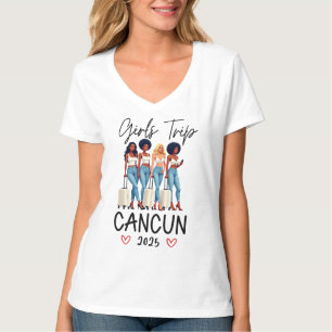 Cancun Mexico Womens Weekend Summer Vacation 2025 T-Shirt