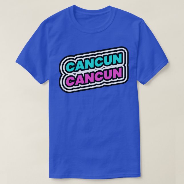 Cancun MX Mexico T-Shirt (Design Front)