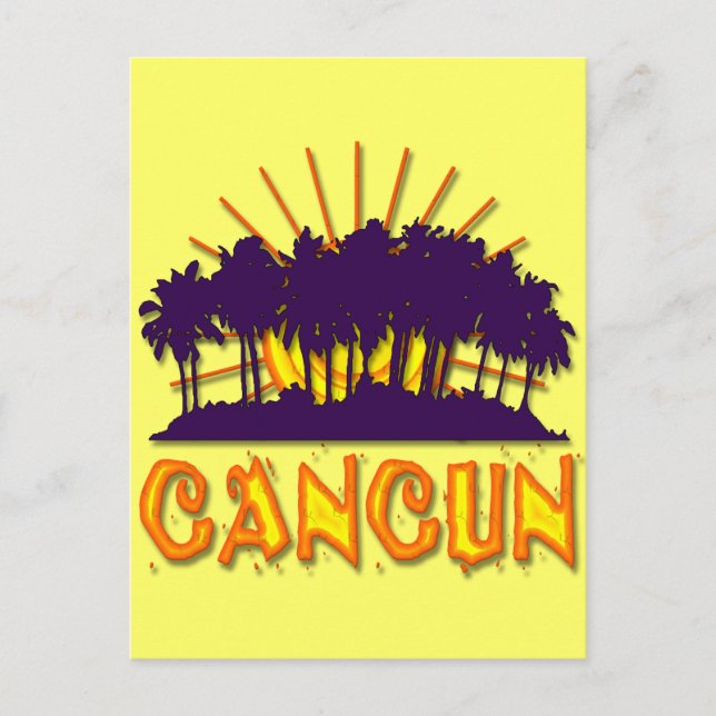 CANCUN POSTCARD (Front)