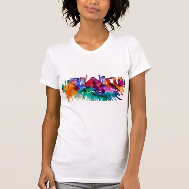 Cancun Skyline T-Shirt (Front)