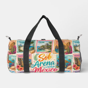 Cancun Sun Sand Mexico Beautiful Beaches Tropical Duffle Bag