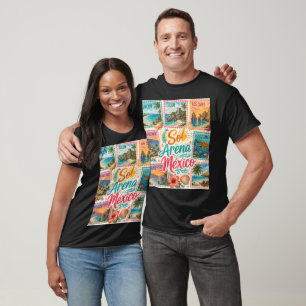 Cancun Sun Sand Mexico Beautiful Beaches Tropical T-Shirt