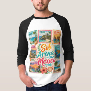 Cancun Sun Sand Mexico Beautiful Beaches Tropical T-Shirt