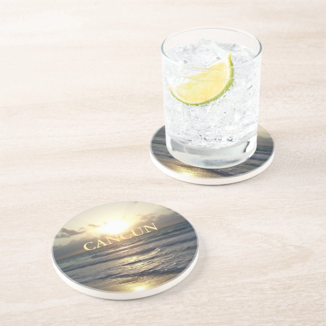 Cancun Sunrise Coaster (Side)