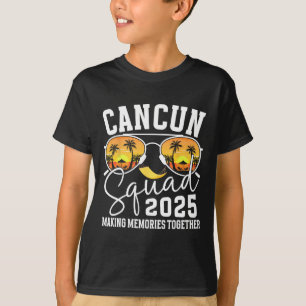 Cancun Vacation Squad 2025 Matching Family Vacatio T-Shirt
