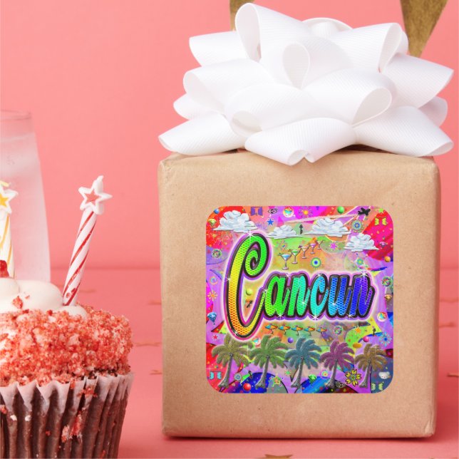 Cancun Vista Express Sticker (Party)