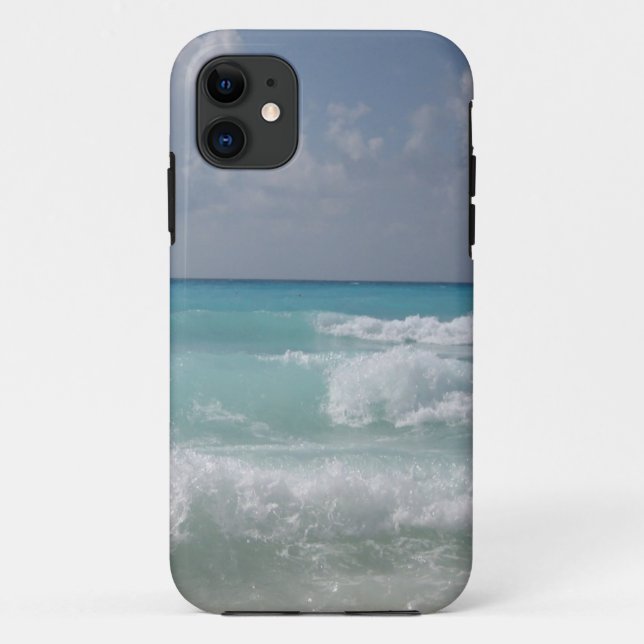 Cancun Waves Phone 4 Case (Back)