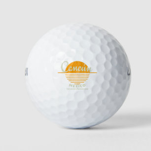 Cancun Yucatan Mexico Sun Golf Balls
