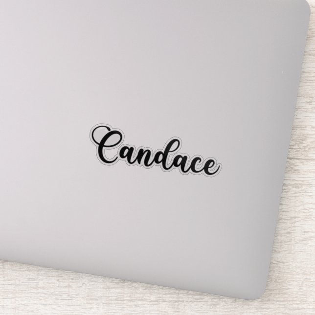 Candace Name - Handwritten Calligraphy (Detail)