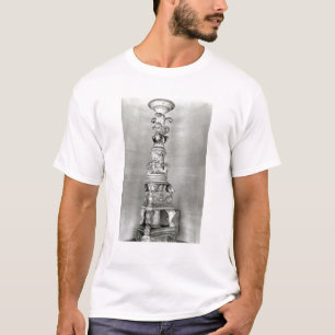 Candelabra designed by Piranesi on the basis T-Shirt