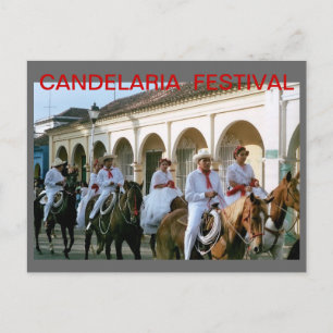 CANDELARIA FESTIVAL POSTCARD