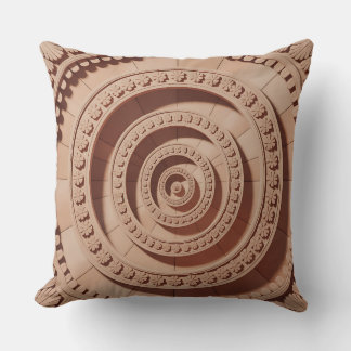 Candi Relief Spiral 3D Batik Motif Cushion
