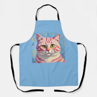 “Candice” A Cherry Striped Mystique – Cat Portrait