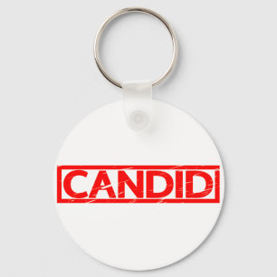 Candid Stamp Key Ring