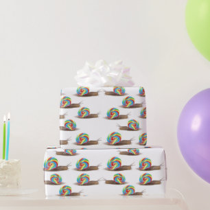 Candied Snails Wrapping Paper