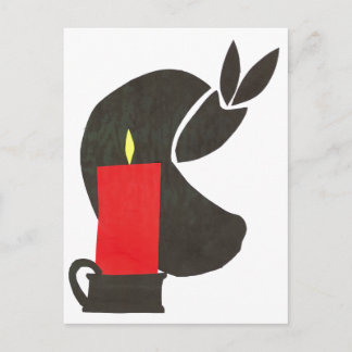 candle-1 postcard