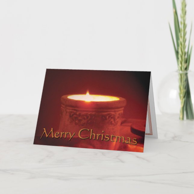 Candle card (Front)