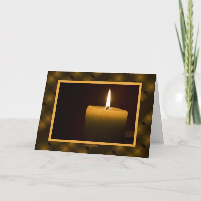 Candle Card (Front)