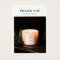 Candle Care Photo Thank You Card