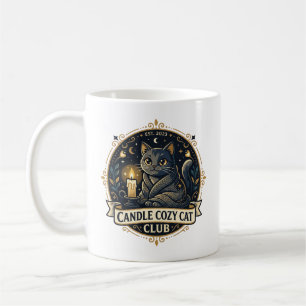 Candle Cosy Cat Cat Dad Gift Idea - Candle Cosy Ca Coffee Mug