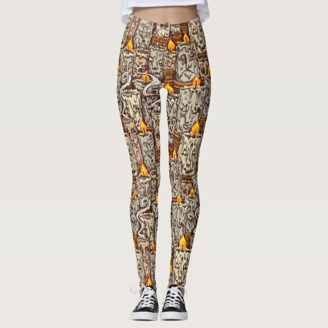 Candle Creatures Leggings (Front)