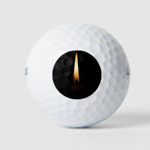 Candle Flame 2 Golf Balls