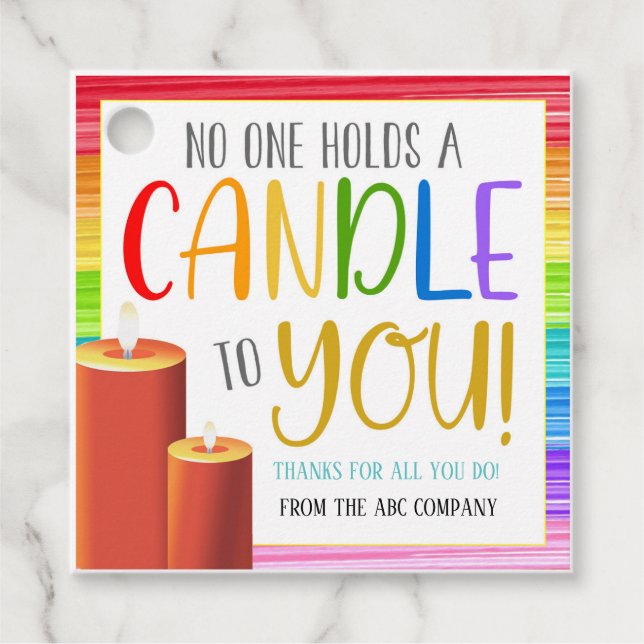 Candle Gift Tag (Front)