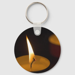 Candle Glow Key Ring