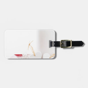 Candle & Hearts Luggage Tag