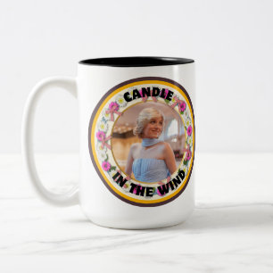Candle in the Wind Two-Tone Coffee Mug
