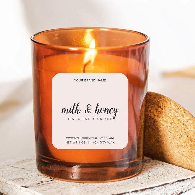 Candle Label Editable Product Label (Creator Uploaded)