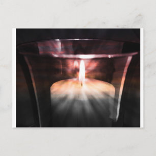 Candle Light Postcard