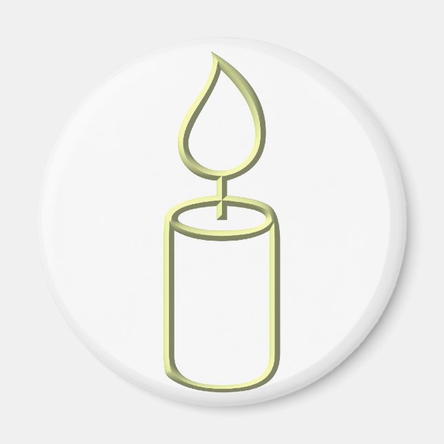 Candle Magnet (Front)