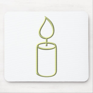 Candle Mouse Pad