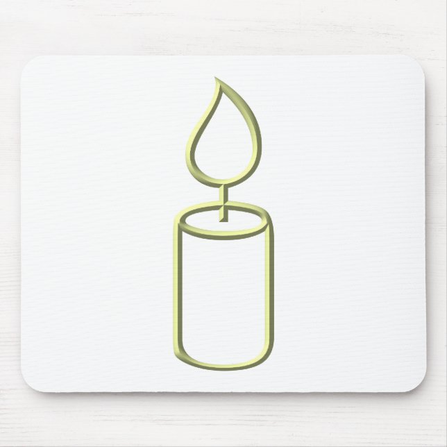 Candle Mouse Pad (Front)