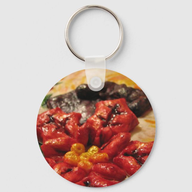 Candle Pie Key Ring (Front)