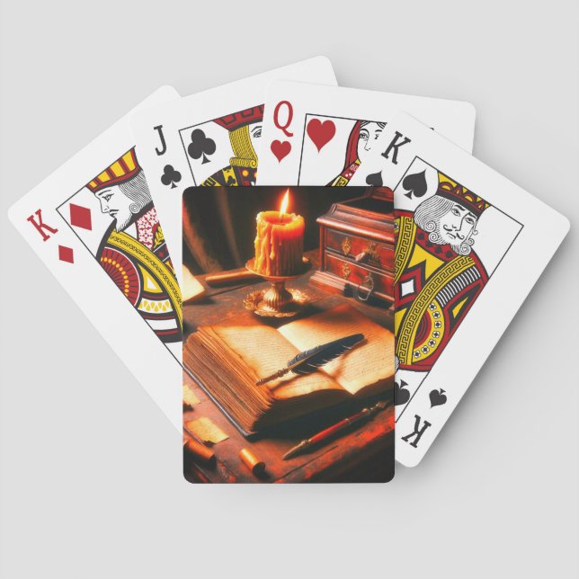 Candle Playing Cards (Back)