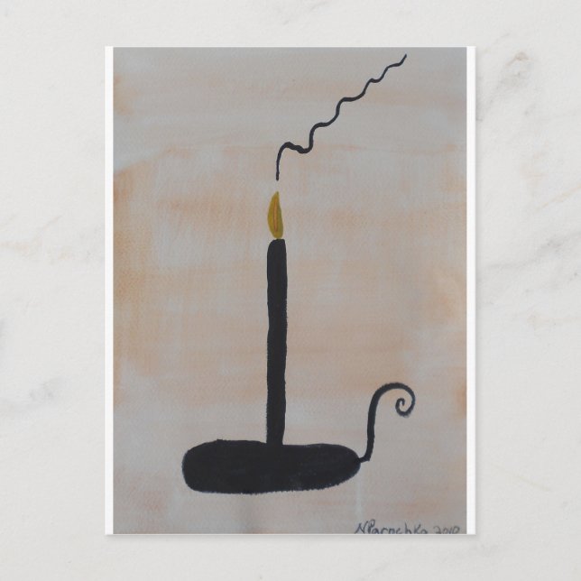 Candle Postcard (Front)