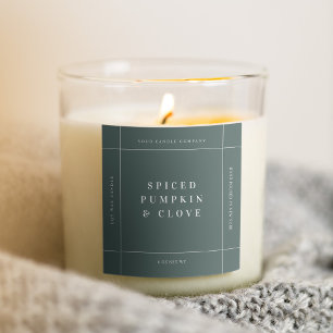 Candle Product Label Sticker Handmade Business Tag