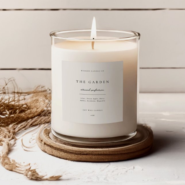 Candle Sticker Business Product Label Jar Branding (Creator Uploaded)