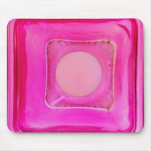 Candle, Sweet Pink Love Candlelight Mouse Pad (Front)