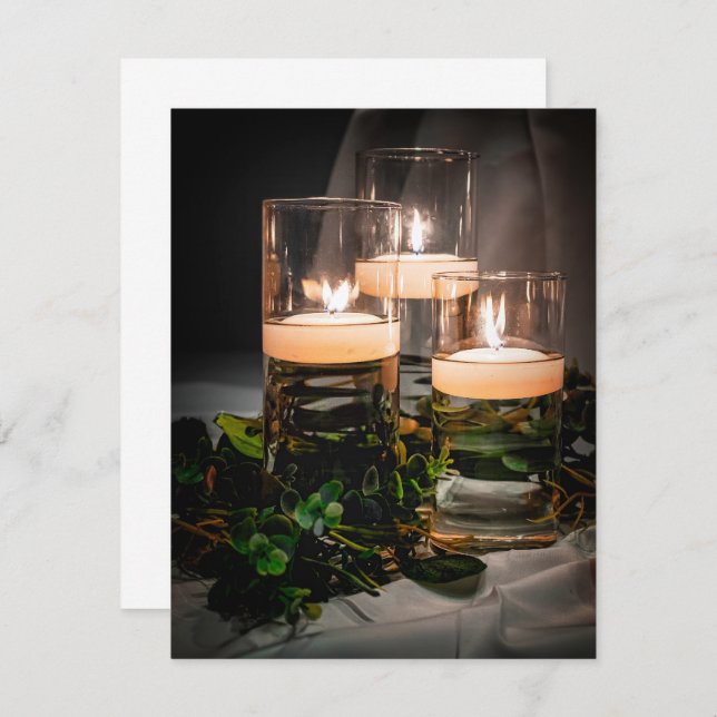 Candle Trio Announcement (Front/Back)