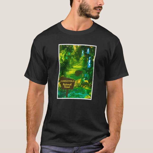 Candlehold National Forest T-Shirt (Front)